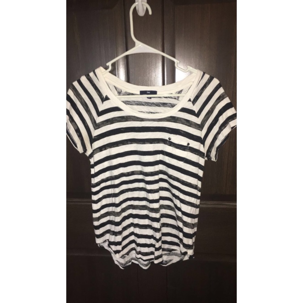 Striped Short Sleeve Shirt